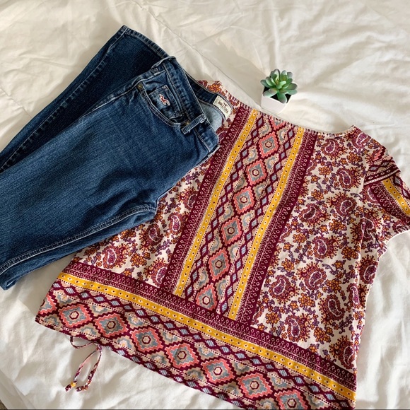 Hollister Faded Medium Wash Stretch Jeans 3R - Picture 8 of 8